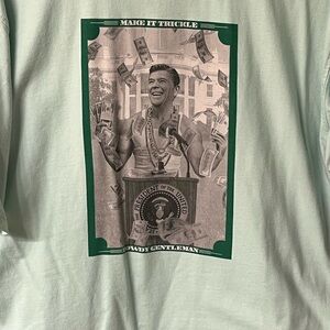 Men's Rowdy Gentlemen Graphic T-Shirt in Green